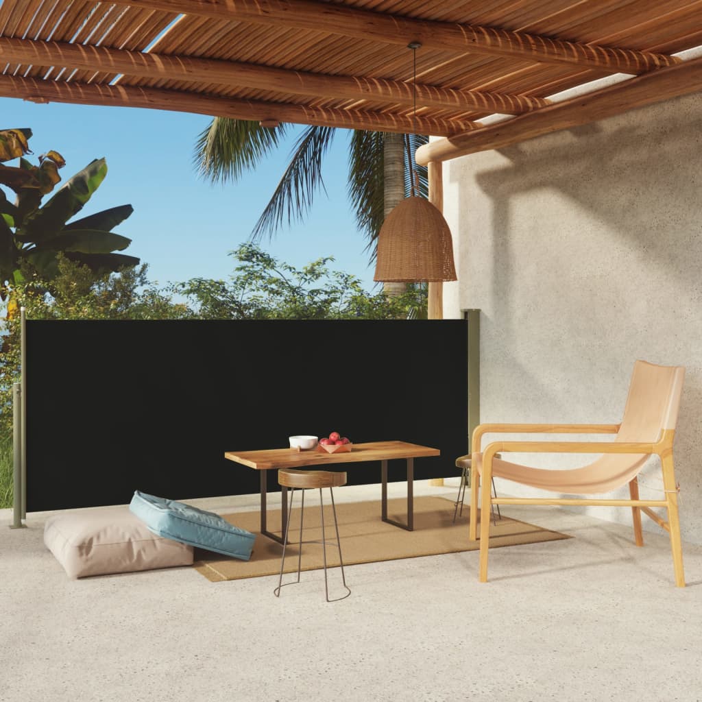 vidaXL Patio Retractable Side Awning Garden Privacy Screen Shade Multi Colors