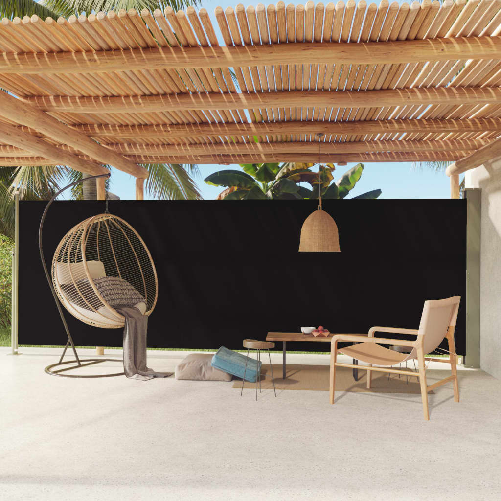 vidaXL Patio Retractable Side Awning Garden Privacy Screen Shade Multi Colors